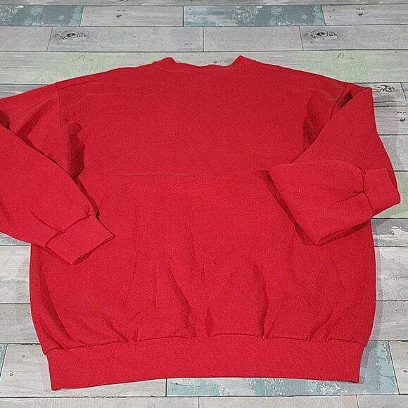 Vintage Cherokee Red Crew Sweatshirt sz Large - Picture 3 of 4